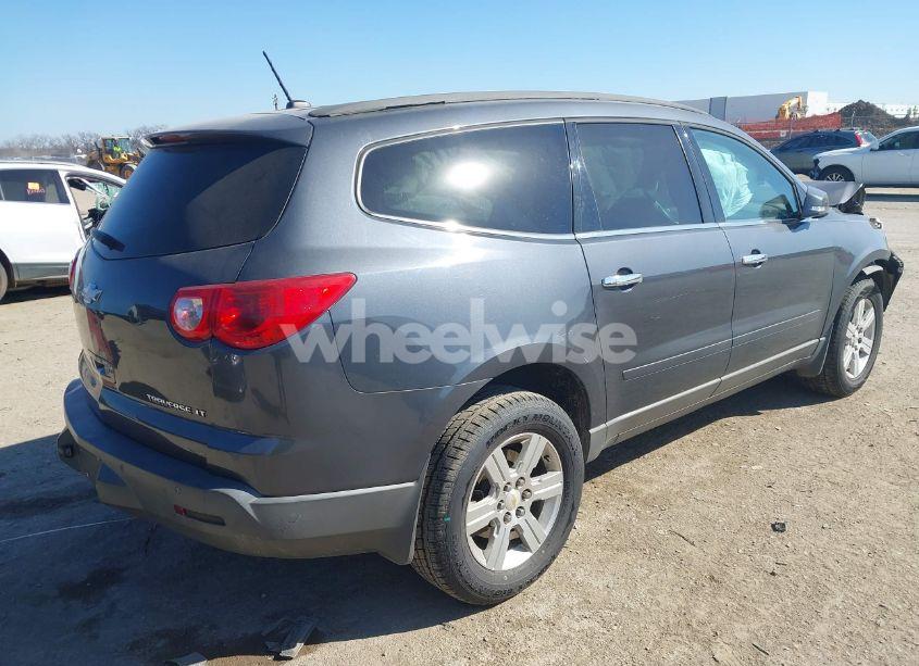 Photo 4 of 2012 Chevrolet Traverse 1LT (VIN 1GNKRGED7CJ261697)