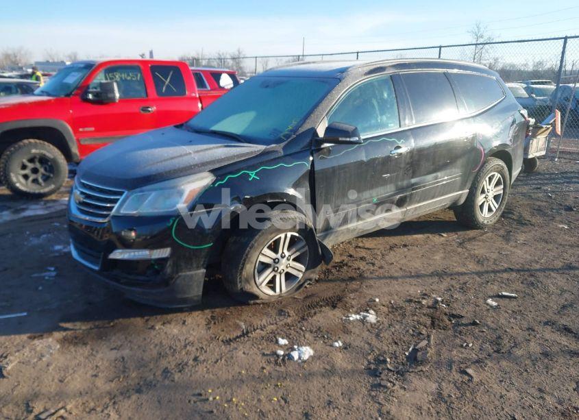 Photo 2 of 2016 Chevrolet Traverse 1LT (VIN 1GNKRGKD0GJ346858)