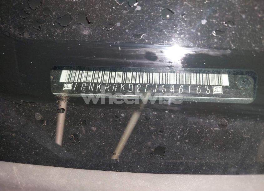 Photo 9 of 2014 Chevrolet Traverse 1LT (VIN 1GNKRGKD2EJ346163)