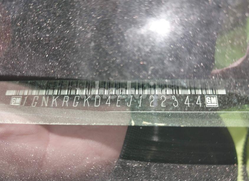 Photo 9 of 2014 Chevrolet Traverse 1LT (VIN 1GNKRGKD4EJ122344)