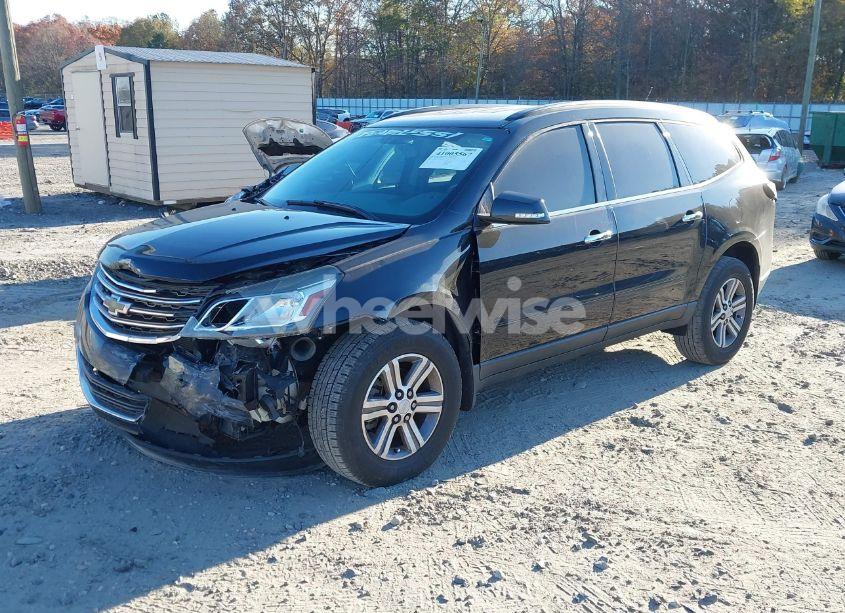 Photo 2 of 2015 Chevrolet Traverse 1LT (VIN 1GNKRGKD6FJ326113)