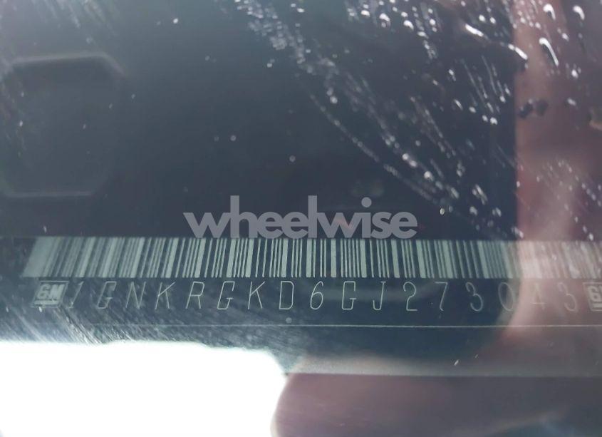 Photo 9 of 2016 Chevrolet Traverse 1LT (VIN 1GNKRGKD6GJ273043)