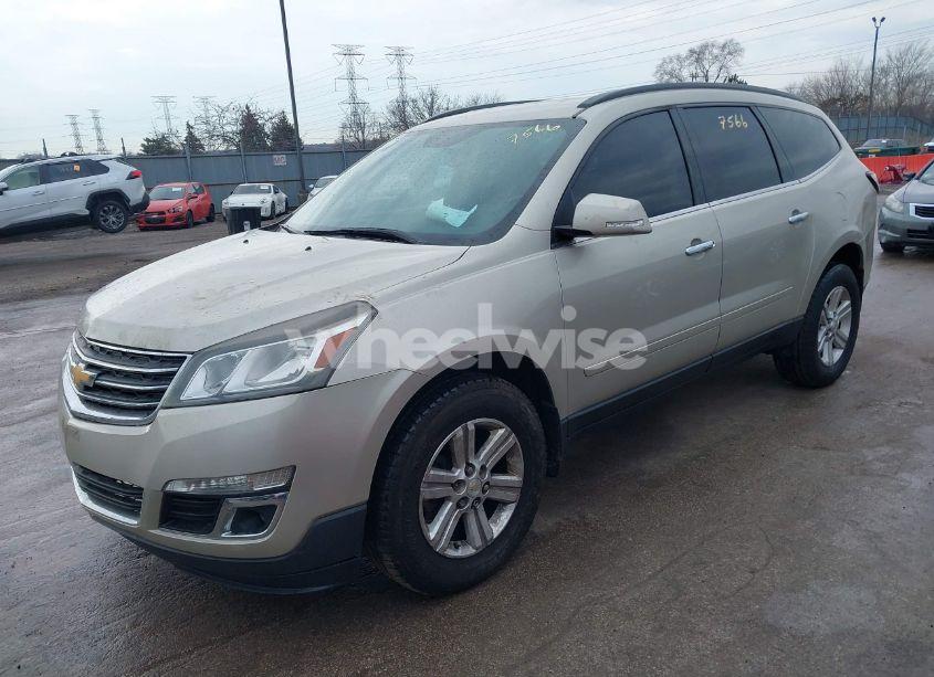 Photo 2 of 2014 Chevrolet Traverse 1LT (VIN 1GNKRGKD8EJ266673)