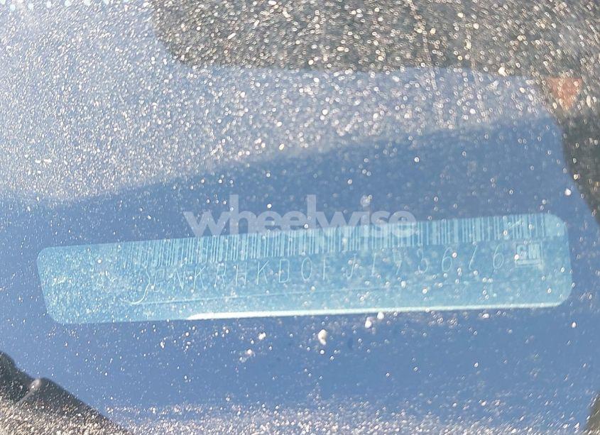 Photo 17 of 2015 Chevrolet Traverse 2LT (VIN 1GNKRHKD0FJ193676)