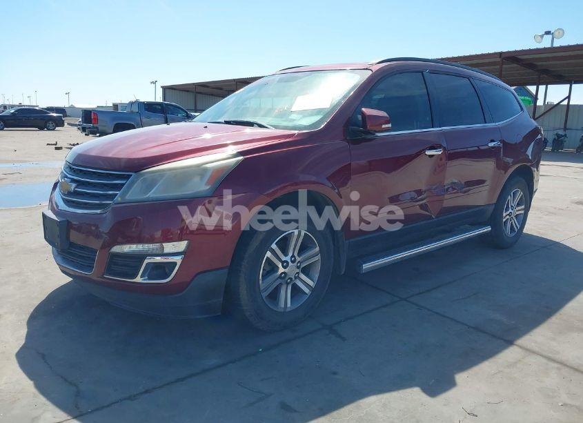 Photo 2 of 2015 Chevrolet Traverse 2LT (VIN 1GNKRHKD0FJ193676)