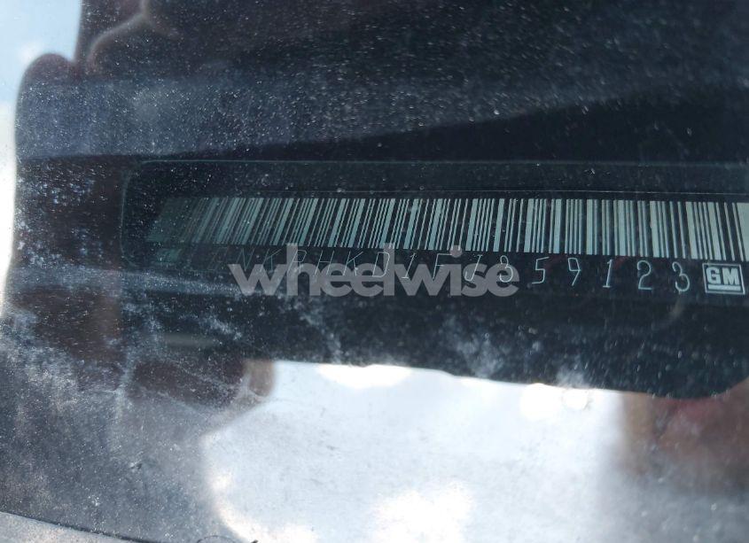 Photo 9 of 2015 Chevrolet Traverse 2LT (VIN 1GNKRHKD1FJ359123)