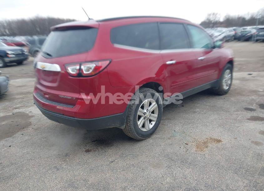 Photo 4 of 2014 Chevrolet Traverse 2LT (VIN 1GNKRHKD3EJ186364)