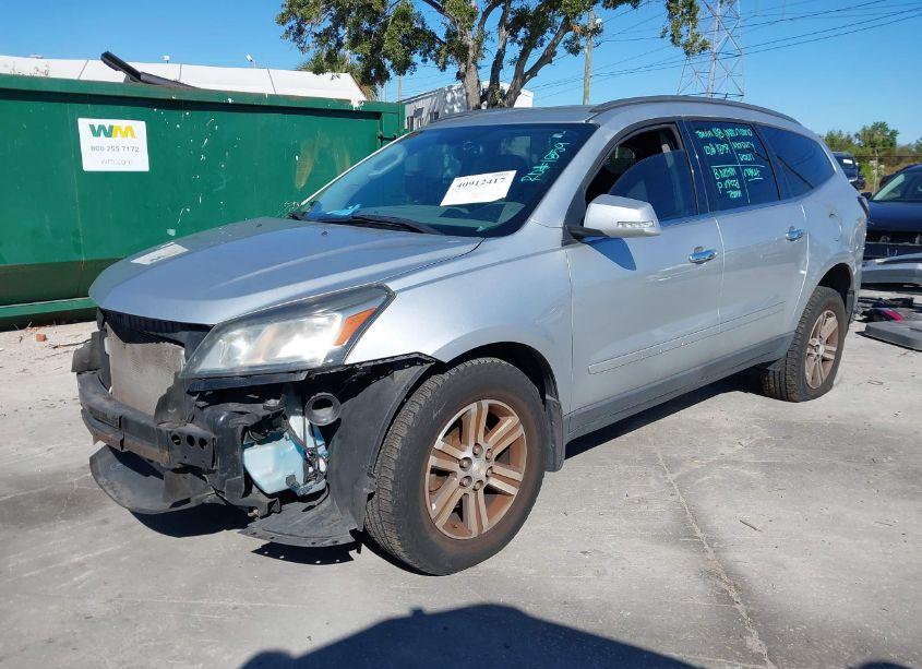 Photo 2 of 2015 Chevrolet Traverse 2LT (VIN 1GNKRHKD3FJ102464)