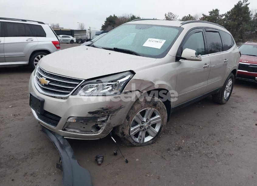 Photo 2 of 2014 Chevrolet Traverse 2LT (VIN 1GNKRHKD4EJ328091)