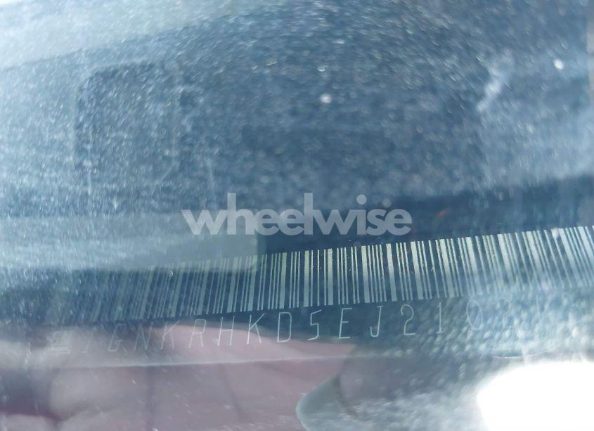 Photo 9 of 2014 Chevrolet Traverse 2LT (VIN 1GNKRHKD5EJ210213)