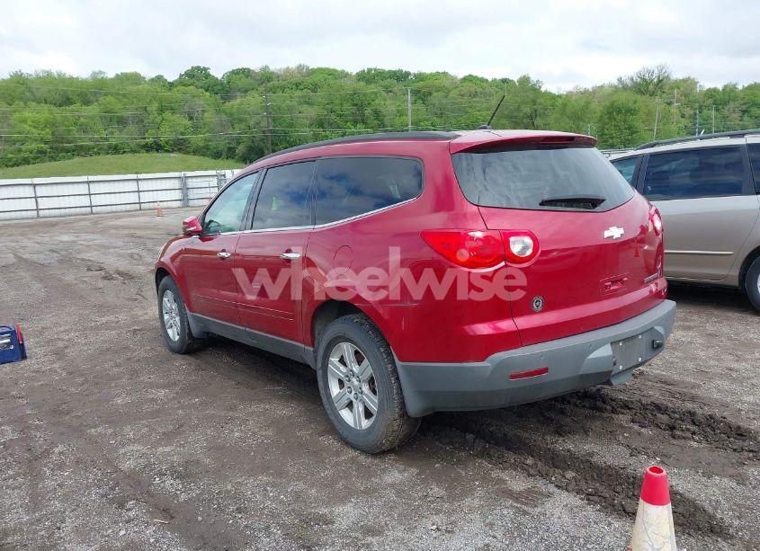 Photo 3 of 2012 Chevrolet Traverse 2LT (VIN 1GNKRJED0CJ277141)