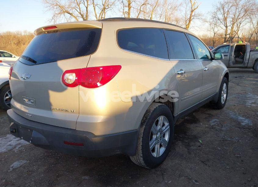 Photo 4 of 2012 Chevrolet Traverse 2LT (VIN 1GNKRJED0CJ295512)