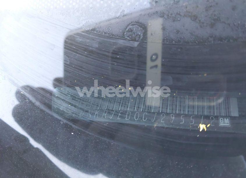 Photo 9 of 2012 Chevrolet Traverse 2LT (VIN 1GNKRJED0CJ295512)