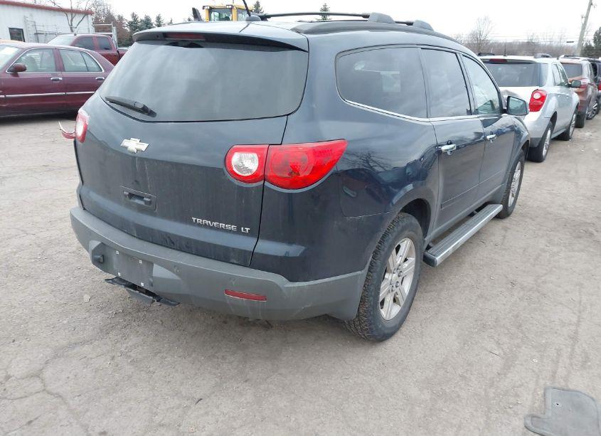 Photo 4 of 2012 Chevrolet Traverse 2LT (VIN 1GNKRJED8CJ367914)
