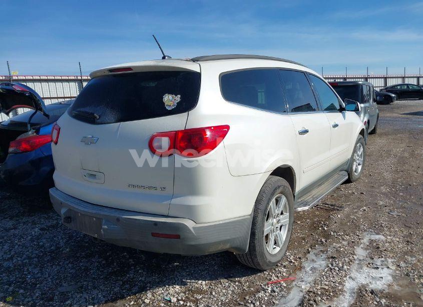 Photo 4 of 2012 Chevrolet Traverse 2LT (VIN 1GNKRJED9CJ288283)