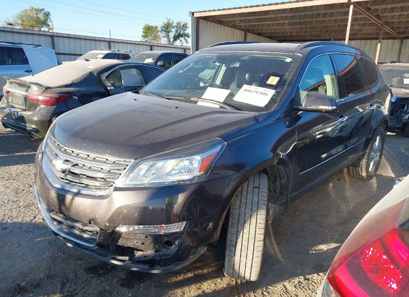 Photo 2 of 2014 Chevrolet Traverse LTZ (VIN 1GNKRJKD9EJ332077)
