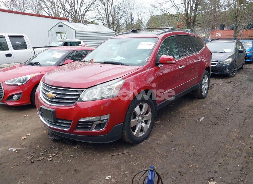 Photo 2 of 2014 Chevrolet Traverse LTZ (VIN 1GNKRJKDXEJ292561)