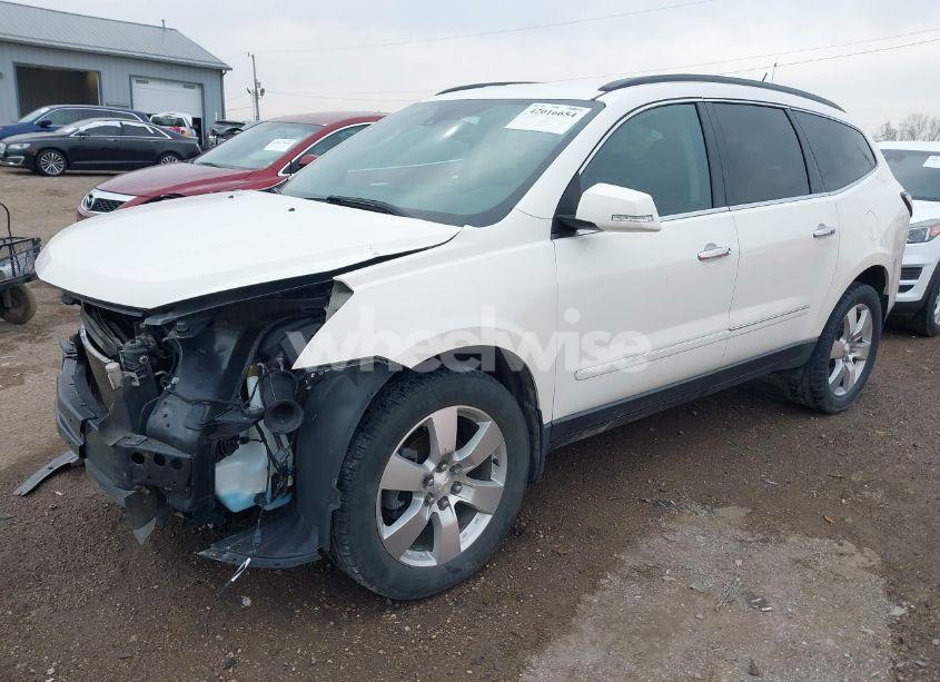 Photo 2 of 2015 Chevrolet Traverse LTZ (VIN 1GNKRJKDXFJ163351)
