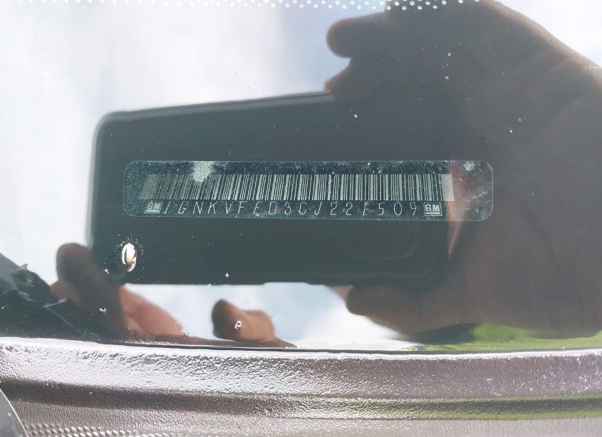 Photo 9 of 2012 Chevrolet Traverse LS (VIN 1GNKVFED3CJ221509)