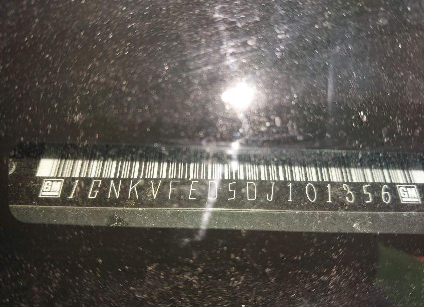 Photo 9 of 2013 Chevrolet Traverse LS (VIN 1GNKVFED5DJ101356)