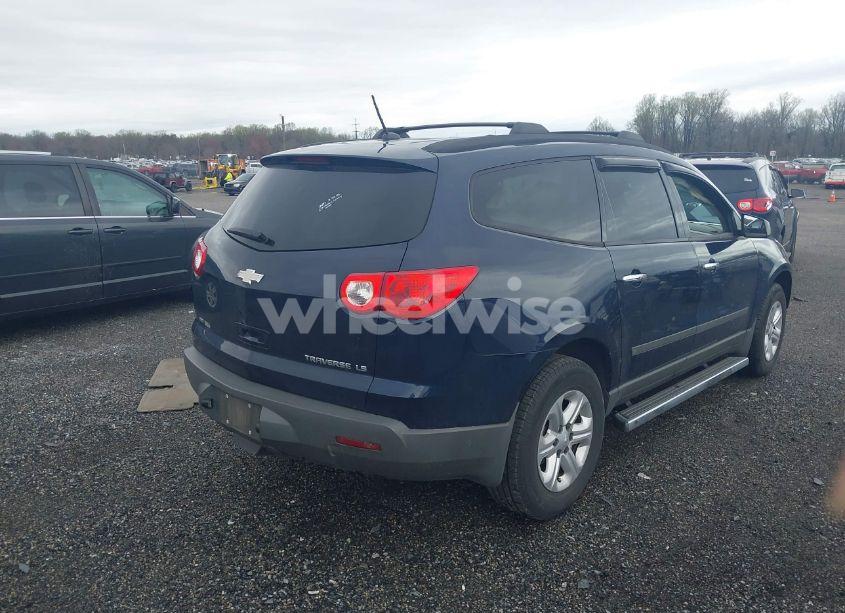 Photo 4 of 2012 Chevrolet Traverse LS (VIN 1GNKVFED7CJ172881)