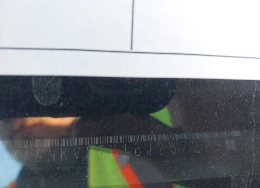 Photo 9 of 2011 Chevrolet Traverse 1LT (VIN 1GNKVGED1BJ237275)