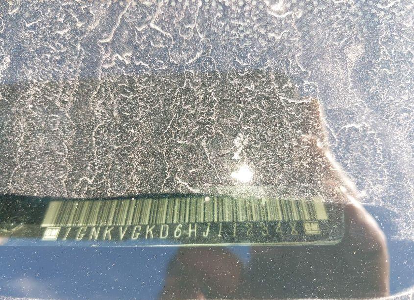 Photo 9 of 2017 Chevrolet Traverse 1LT (VIN 1GNKVGKD6HJ112348)