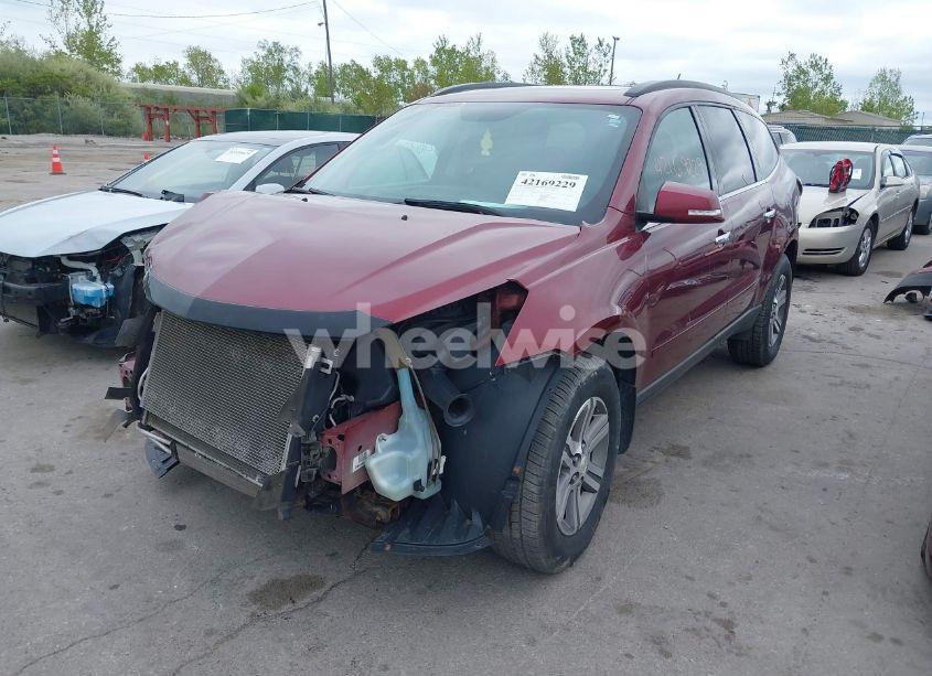 Photo 2 of 2015 Chevrolet Traverse 2LT (VIN 1GNKVHKD5FJ349027)