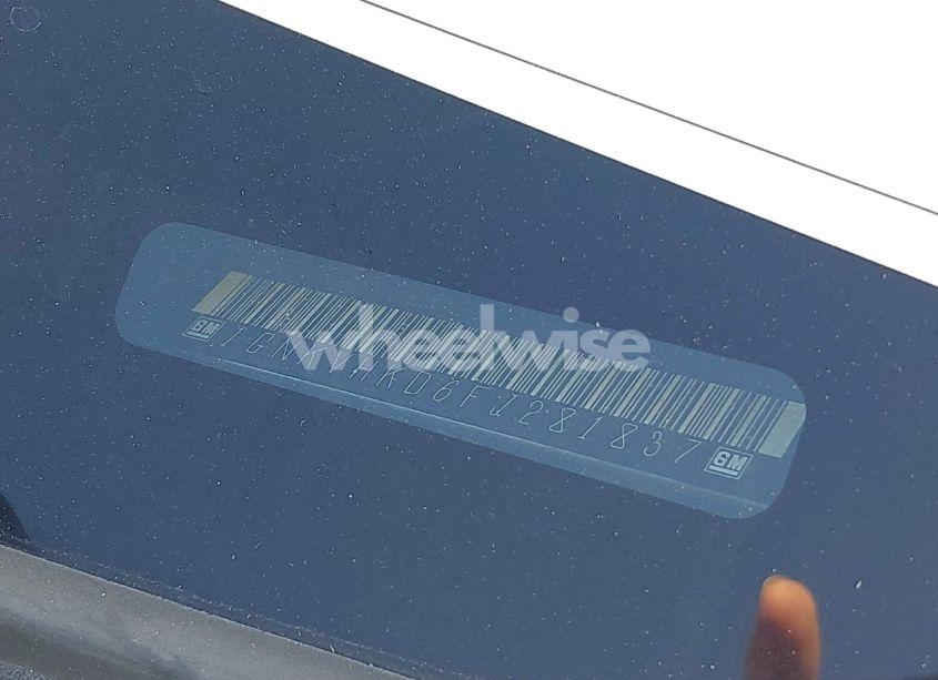 Photo 17 of 2015 Chevrolet Traverse 2LT (VIN 1GNKVHKD6FJ281837)