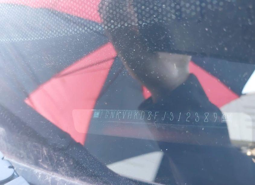 Photo 9 of 2015 Chevrolet Traverse 2LT (VIN 1GNKVHKD8FJ312389)