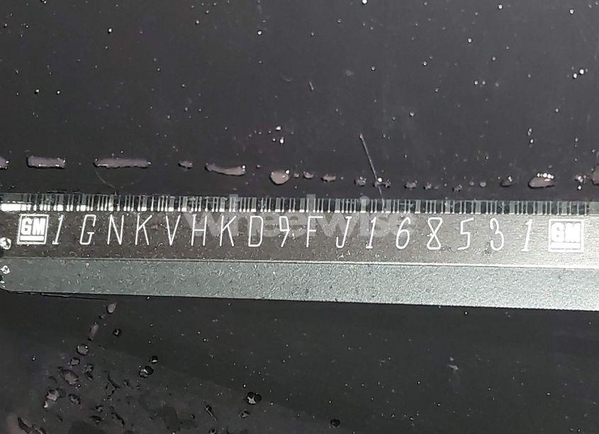 Photo 9 of 2015 Chevrolet Traverse 2LT (VIN 1GNKVHKD9FJ168531)