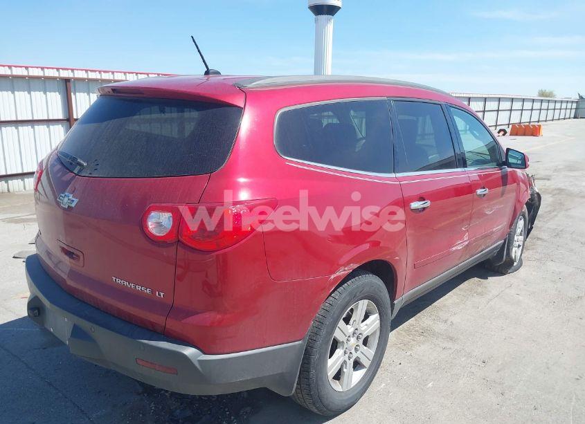 Photo 4 of 2012 Chevrolet Traverse 2LT (VIN 1GNKVJED8CJ206720)