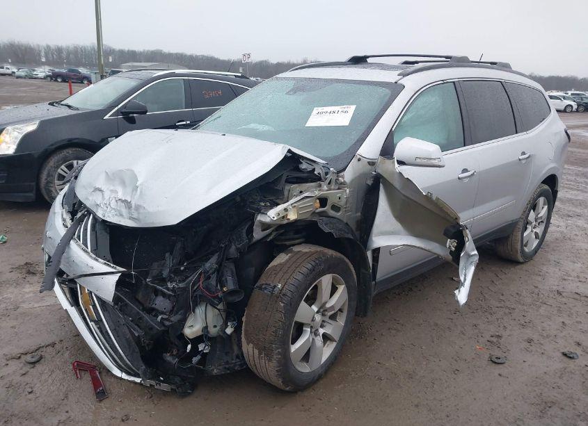 Photo 2 of 2014 Chevrolet Traverse LTZ (VIN 1GNKVJKDXEJ214809)