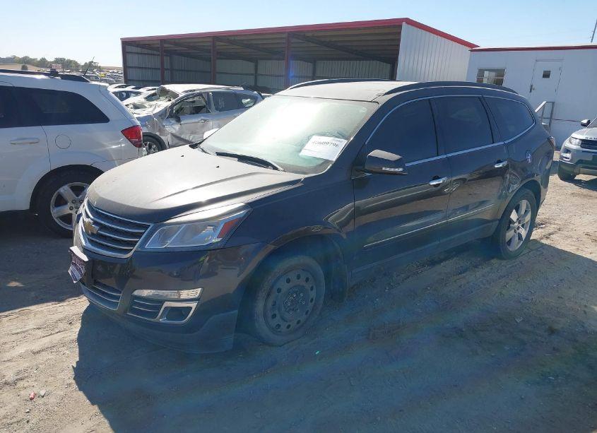 Photo 2 of 2014 Chevrolet Traverse LTZ (VIN 1GNKVJKDXEJ251360)