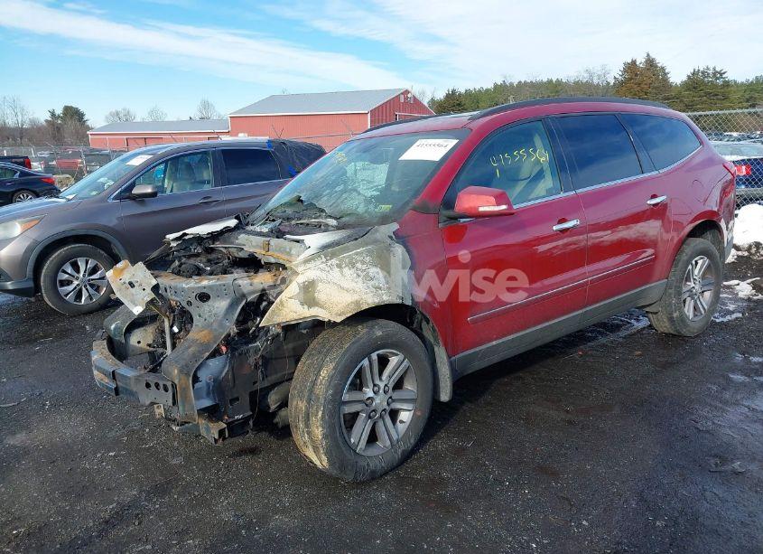 Photo 2 of 2012 Chevrolet Traverse LTZ (VIN 1GNKVLED6CJ163586)