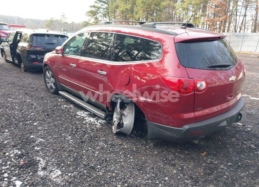 Photo 3 of 2012 Chevrolet Traverse LTZ (VIN 1GNKVLED7CJ143637)