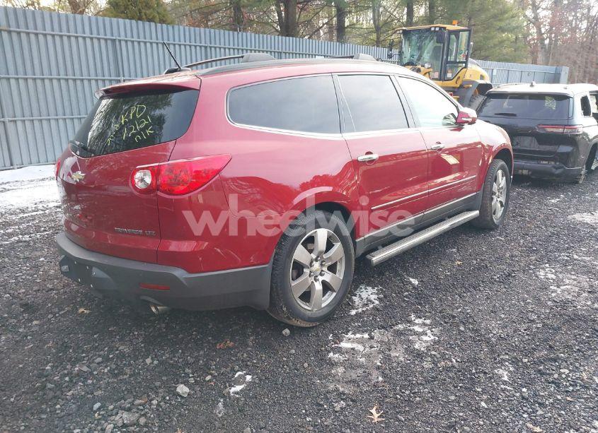Photo 4 of 2012 Chevrolet Traverse LTZ (VIN 1GNKVLED7CJ143637)