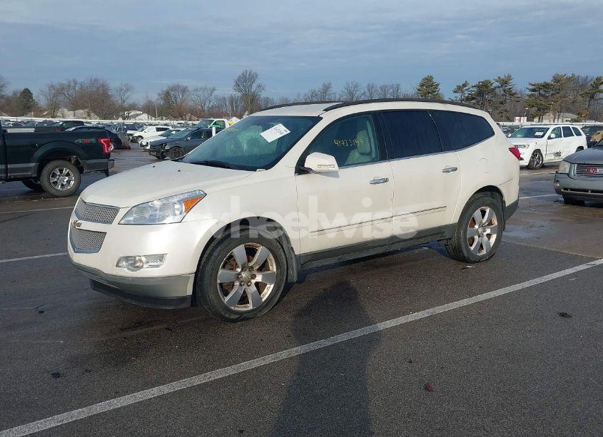 Photo 2 of 2012 Chevrolet Traverse LTZ (VIN 1GNKVLED7CJ219728)