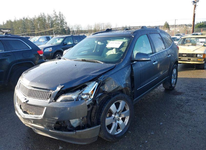 Photo 2 of 2012 Chevrolet Traverse LTZ (VIN 1GNKVLEDXCJ368389)