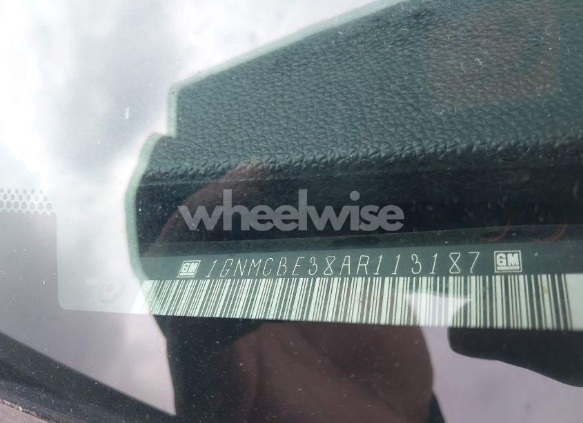 Photo 9 of 2010 Chevrolet Tahoe LT (VIN 1GNMCBE38AR113187)