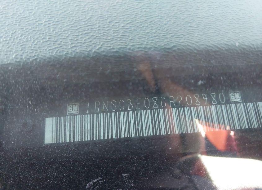 Photo 9 of 2012 Chevrolet Tahoe LT (VIN 1GNSCBE08CR208980)