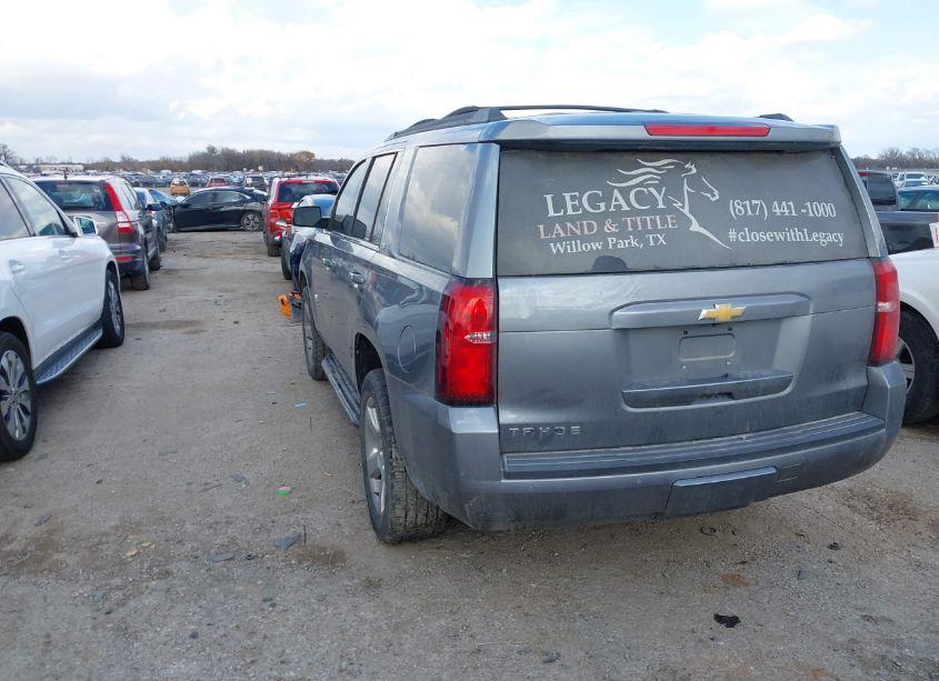 Photo 3 of 2018 Chevrolet Tahoe LT (VIN 1GNSCBKCXJR308445)