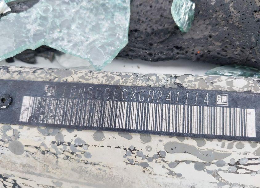 Photo 9 of 2012 Chevrolet Tahoe LTZ (VIN 1GNSCCE0XCR241114)