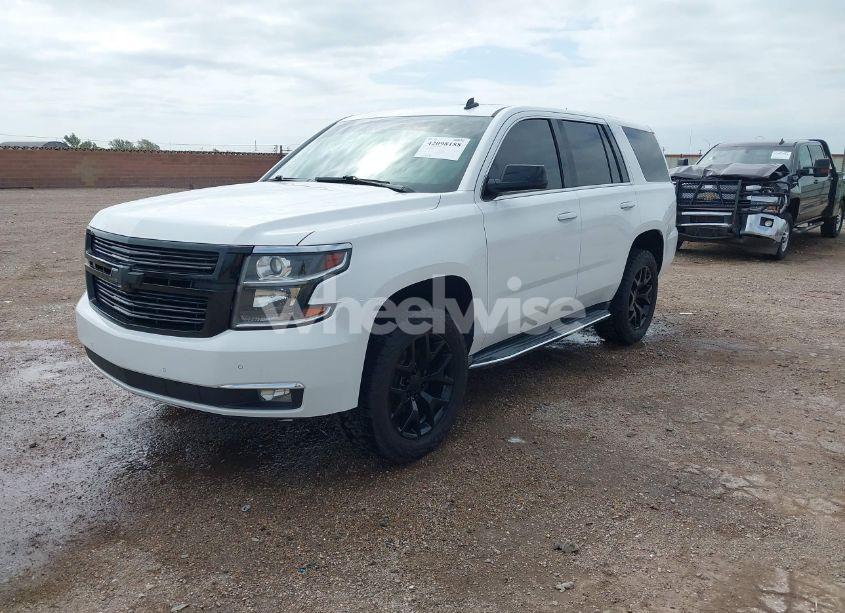 Photo 2 of 2015 Chevrolet Tahoe LTZ (VIN 1GNSCCKC0FR123625)