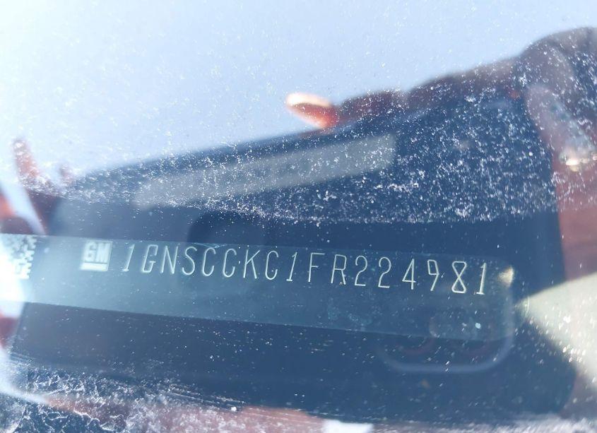 Photo 9 of 2015 Chevrolet Tahoe LTZ (VIN 1GNSCCKC1FR224981)