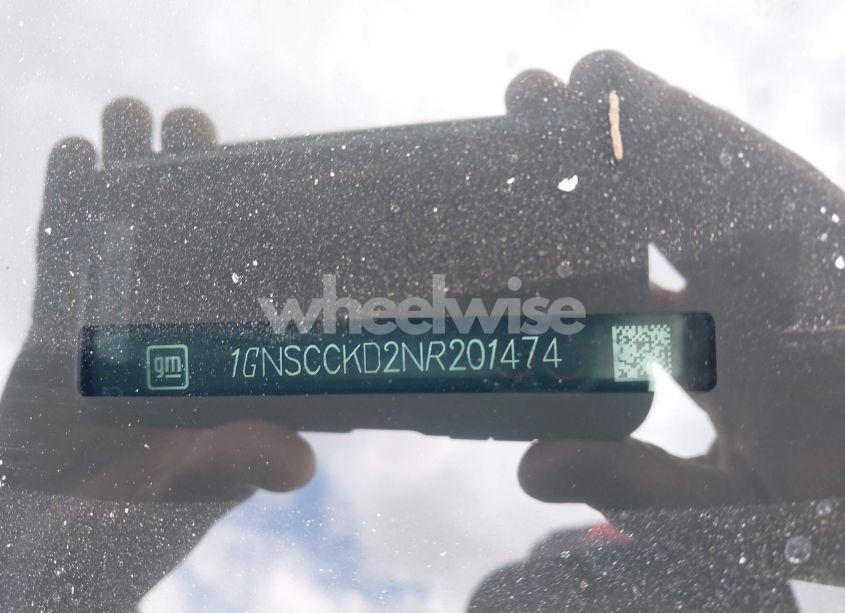 Photo 9 of 2022 Chevrolet Suburban 2WD LT (VIN 1GNSCCKD2NR201474)