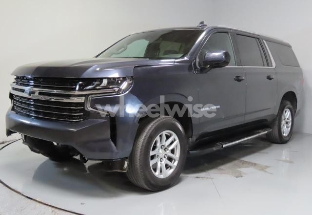 Photo 8 of 2023 CHEVROLET SUBURBAN C1500 LT (VIN 1GNSCCKD4PR363674)