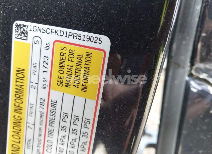 Photo 9 of 2023 Chevrolet Suburban 2WD PREMIER (VIN 1GNSCFKD1PR519025)