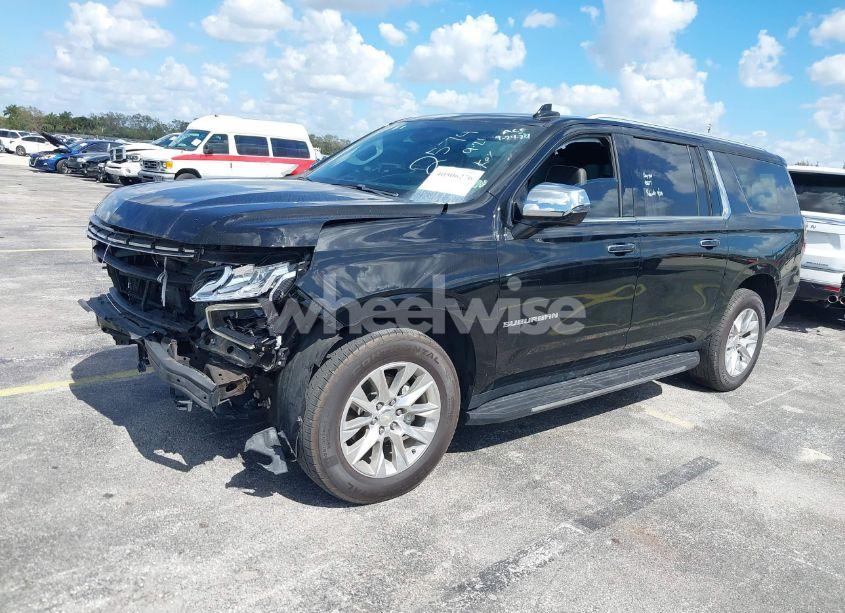 Photo 2 of 2023 Chevrolet Suburban 2WD PREMIER (VIN 1GNSCFKD3PR342574)