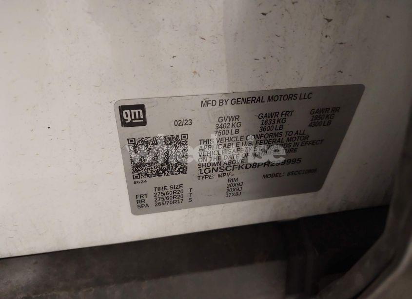 Photo 9 of 2023 Chevrolet Suburban 2WD PREMIER (VIN 1GNSCFKD8PR299995)